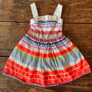 Striped Mini Boden summer dress